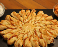 Feuilleté soleil pour l'apéro