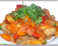 Daurade à la sauce aigre-douce