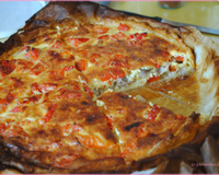 Tarte aux harengs fumés