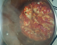 Paupiettes de poulet au foie gras & sa sauce aux morilles