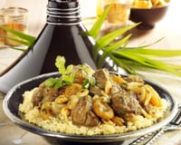 Tajine d'agneau aux abricots rapide