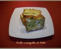 Cake courgette et feta