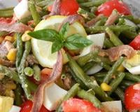 Salade de haricots verts estivale