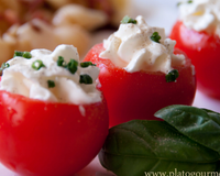 Une recette fraîche et très simple à déguster en apéritif, en accompagnement d'une viande ou en entrée seule !