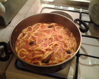 Anneaux d'encornets à la provençale