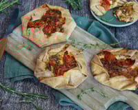 Tartelettes légères aux tomates et mozzarella