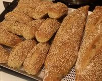 Baguette et pain BIO de tradition, fermentation lente 5H. Résultat comparable en boulangerie...