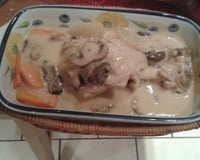 Sauté de dinde façon blanquette