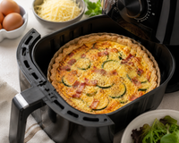 N’allumez pas votre four : l'astuce magique pour cuire une quiche parfaite au Airfryer sans faire grimper le thermomètre