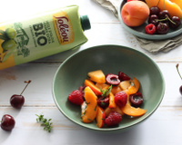 Salade de fruits d'été à l'huile d'olive