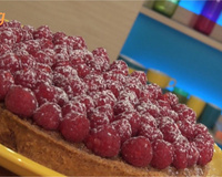 Tarte aux framboises