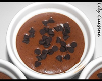 Mousse au chocolat et caramel