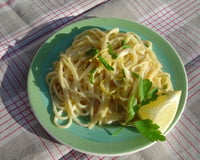 Spaghettis au citron