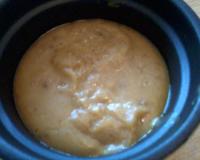Créme avec des spéculoos