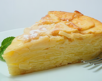 Gâteau fondant aux pommes