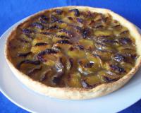 Tarte aux prunes reine claude