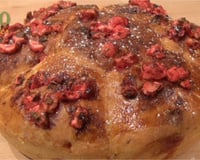 Brioche aux pralines roses