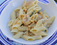 Penne Gorgonzola, Poires et Noix