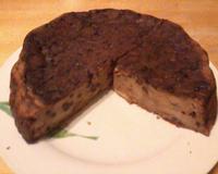 Raisin, chocolat, pain pour un bon pudding