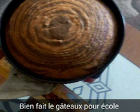 Mousse de fromage blanc et cerises poêlées