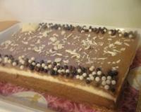Mon gâteau 3 chocolats.