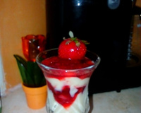 Mon tiramisu fraises