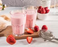 Smoothies à la fraise