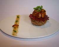 Cette recette remporte le 4ème prix du concours Champignons, la recette. Voici une réalisation assez simple, mais vraiment savoureuse avec une présentation originale,…