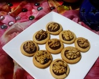 Biscuits chocolat et noix