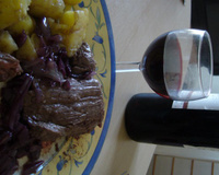 Bavette à l'échalote