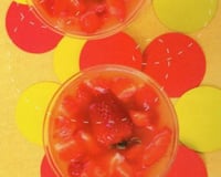 Le pétillant aux fraises