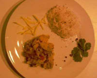 Curry de filet mignon de porc en cocotte