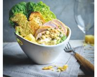 Une salade césar haute en goût gâce au beaufort.