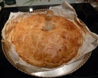 Pâté aux pommes de terre et poireaux