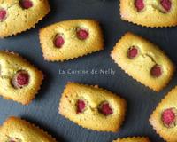 Une recette pour découvrir l'association framboise-pistache.