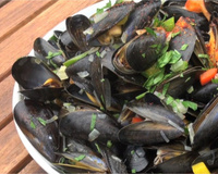 Moules à la plancha
