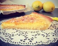 Tarte au citron-coco