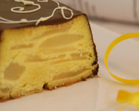Terrine de poires à la crème d'amandes