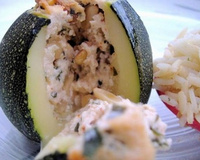 Courgettes farcies végétariennes alla ricotta
