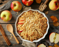 Salées ou sucrées, voici nos meilleures recettes de crumbles pour l’automne !