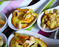 Oronges en petites cuillères