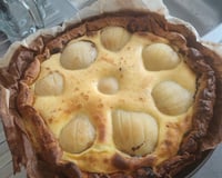 Tarte poire-chocolat de grand-mère