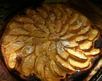 Tarte fine caramélisée aux pommes