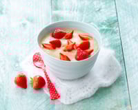 Bolée de Floraline vanillée à la fraise