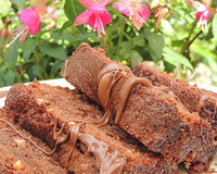 Cake à la nougatine et au nutella