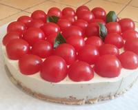 Ce cheesecake apportera une note de fraîcheur sur votre table. Pratique c'est une recette à faire la veille, avec votre thermomix. 