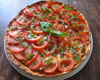 Tarte fenouil et tomates