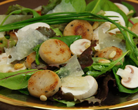 Pour une salade festive, aussi agréable à déguster qu'à regarder !