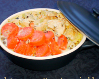 Une recette de poulet crémeuse de saison.