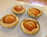 Petits gratins express aux abricots